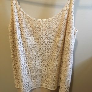 CAbi Flirty Tank. EUC. Size small.